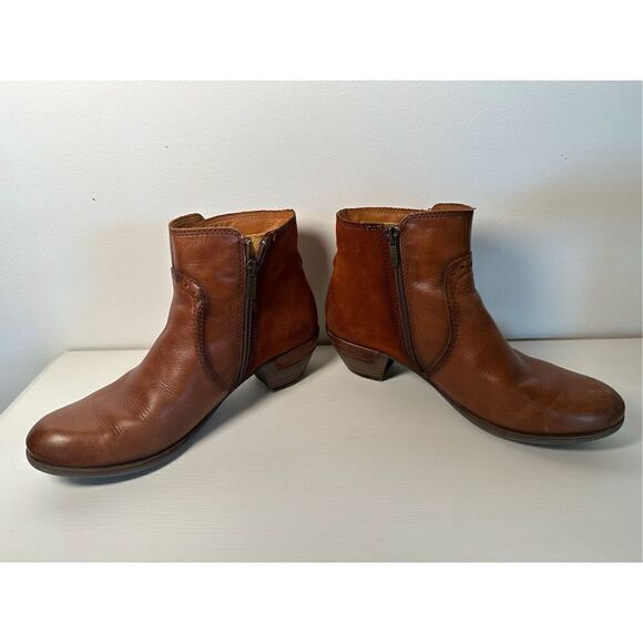 Pikolinos women’s brown leather ankle boots size 39.   #S-1537 - Picture 2 of 8
